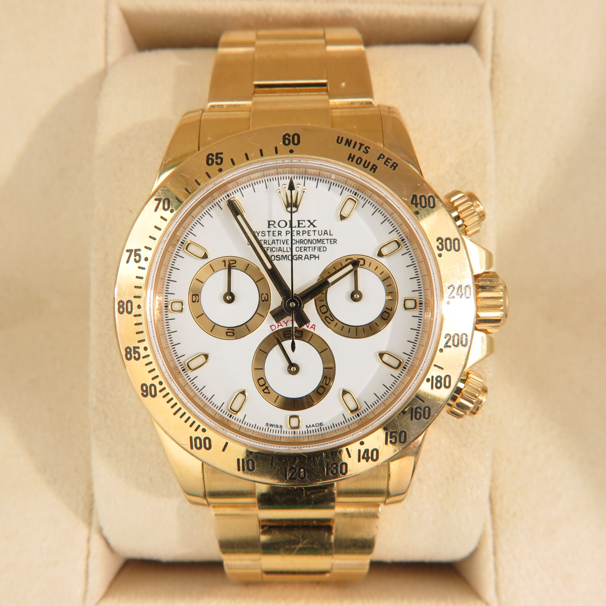 A Mens 18KG Rolex Daytona Watch - Image 2 of 10