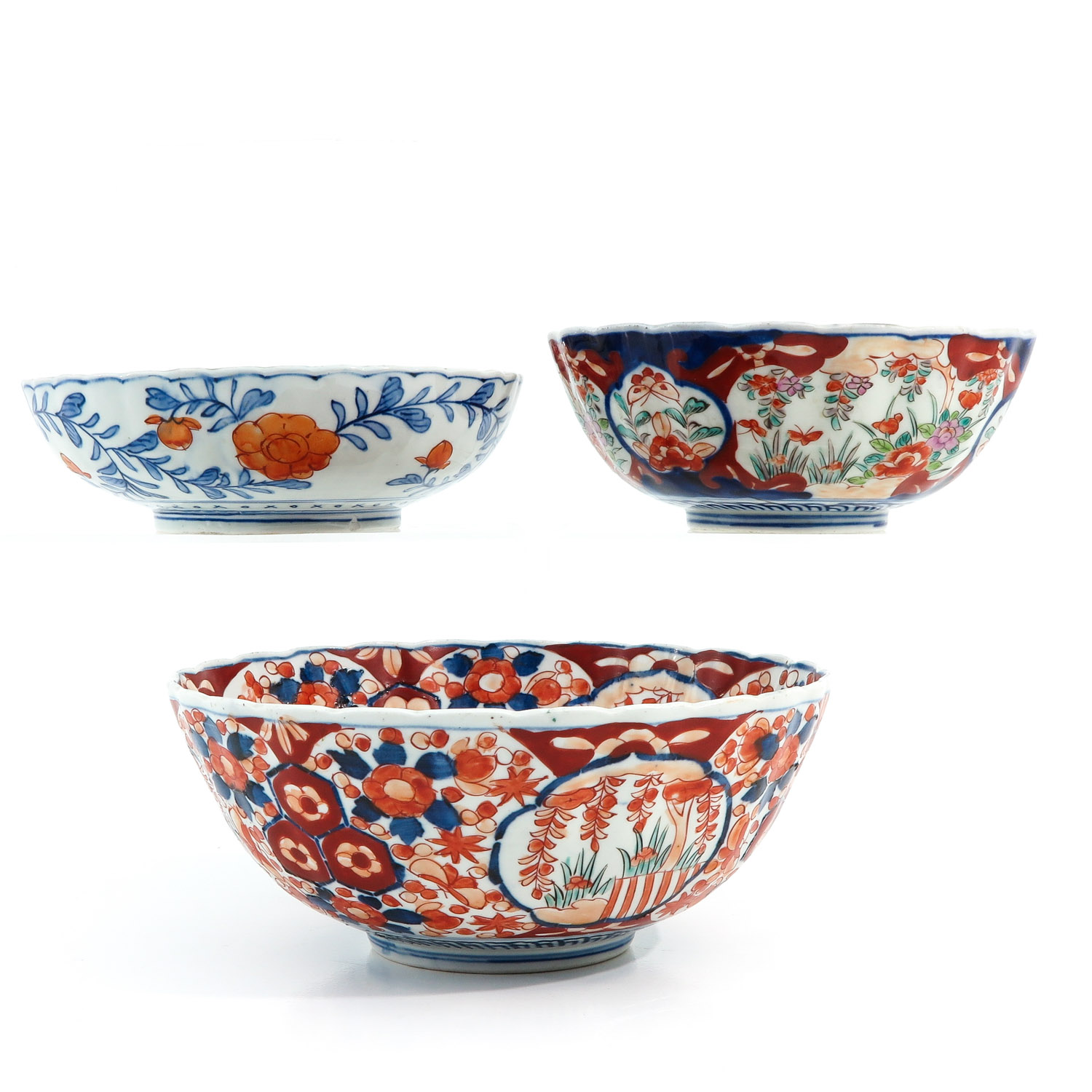 A Series of 3 Imari Bowls - Image 2 of 10