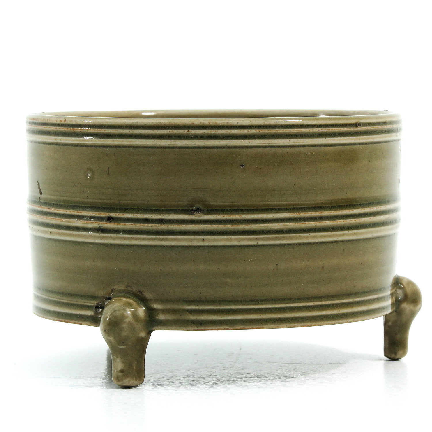 A Celadon Tripod Censer - Image 2 of 9