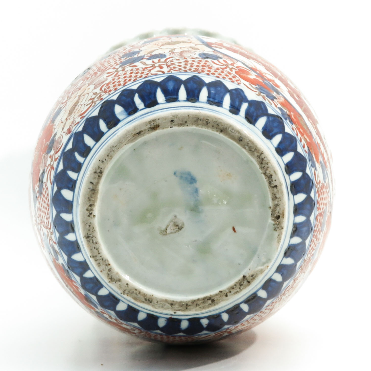 An Imari Ruffle Top Vase - Image 6 of 9