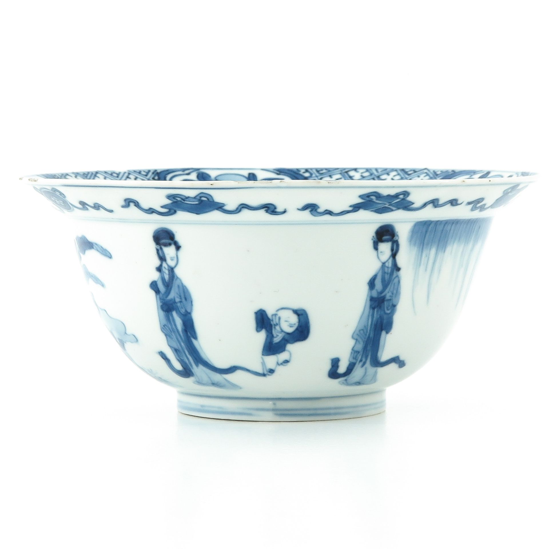 A Blue and White Bowl