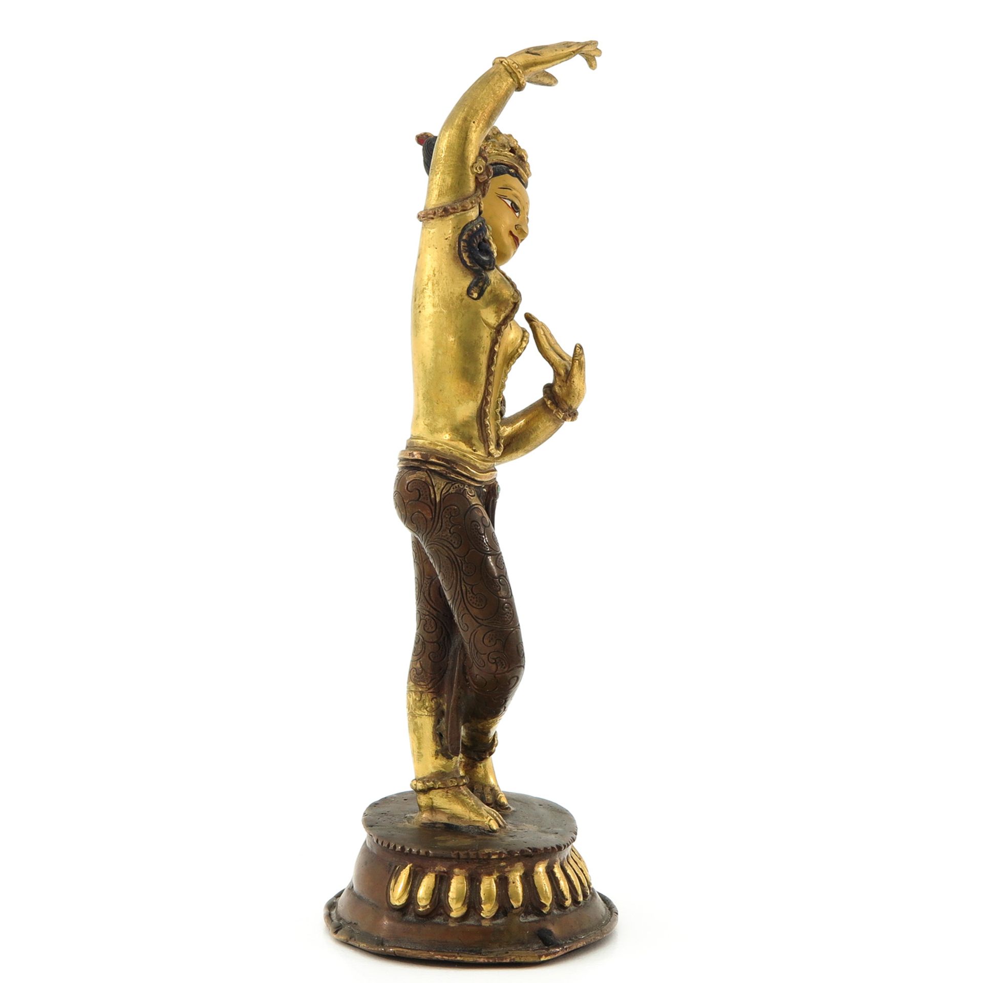 A Bronze Quanyin Sculputre - Bild 4 aus 10