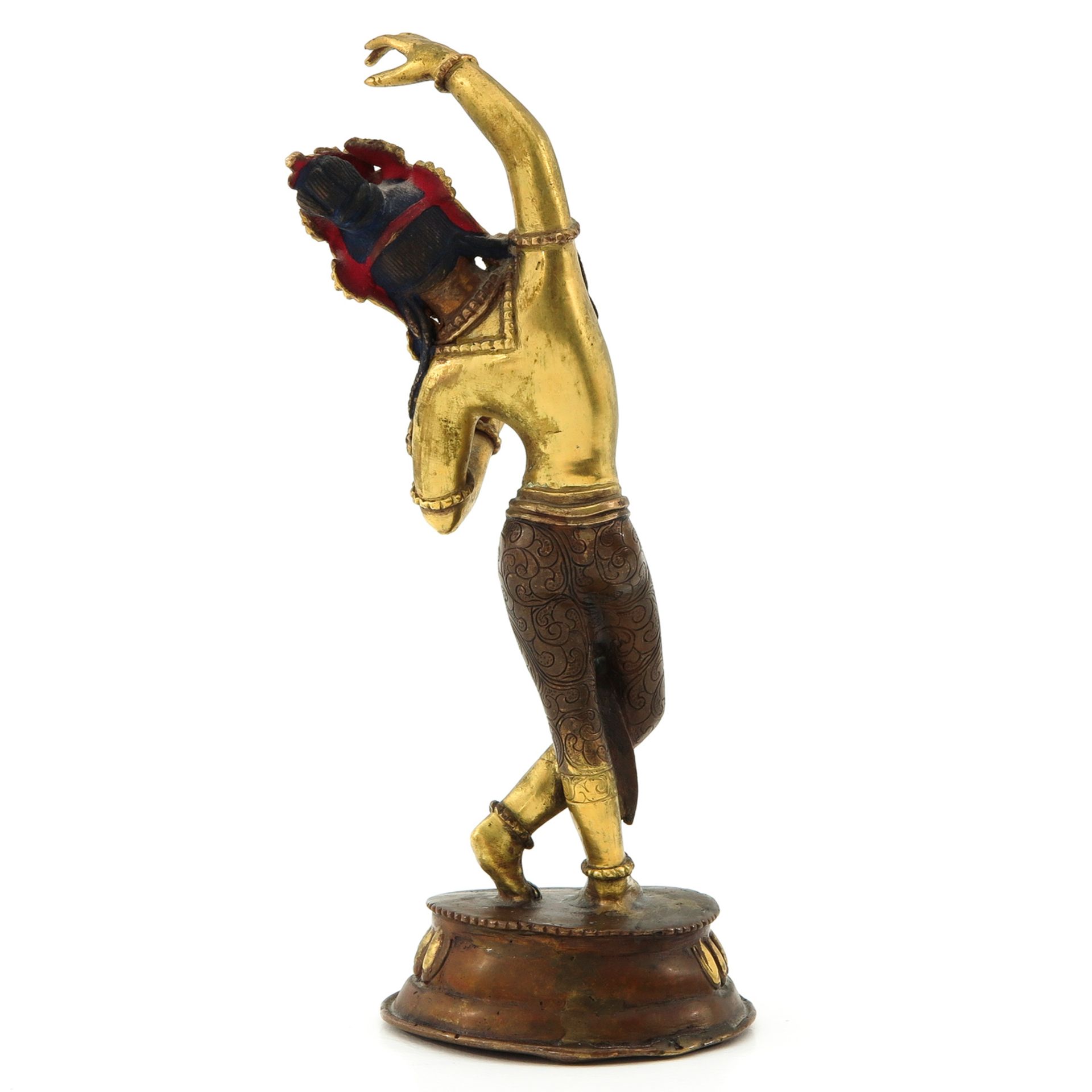 A Bronze Quanyin Sculputre - Bild 3 aus 10