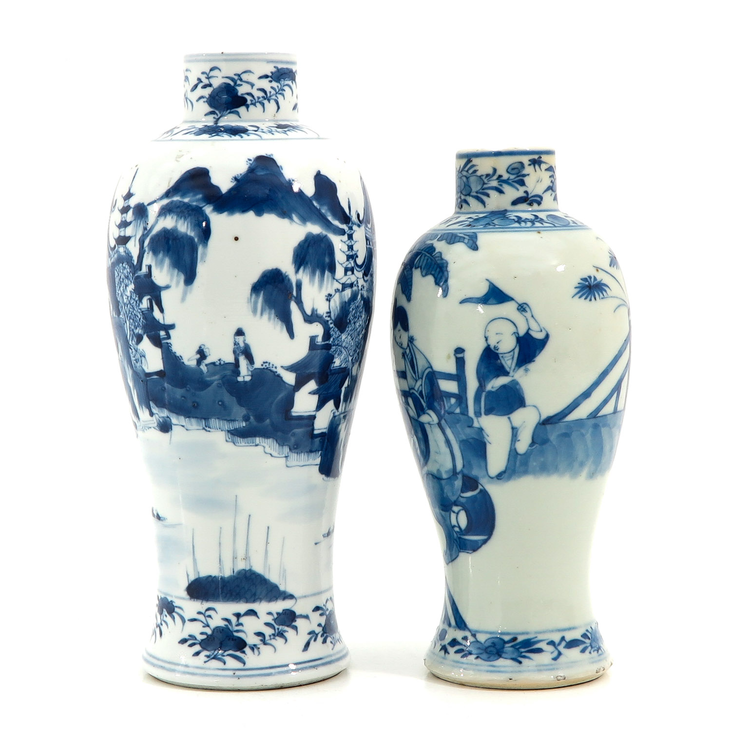 Two Blue and White Vases - Image 2 of 10