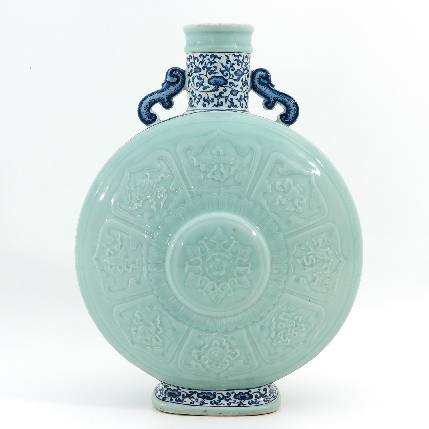 A Large Moon Bottle Vase - Image 3 of 10