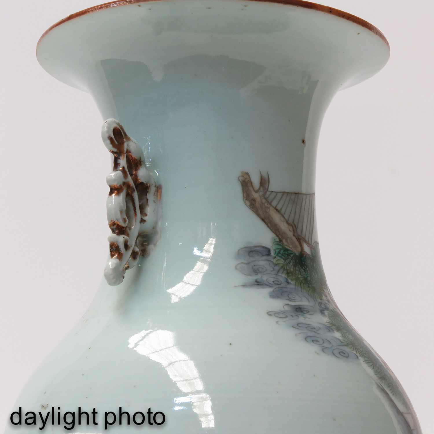 A Polychrome Decor Lamp - Image 9 of 10