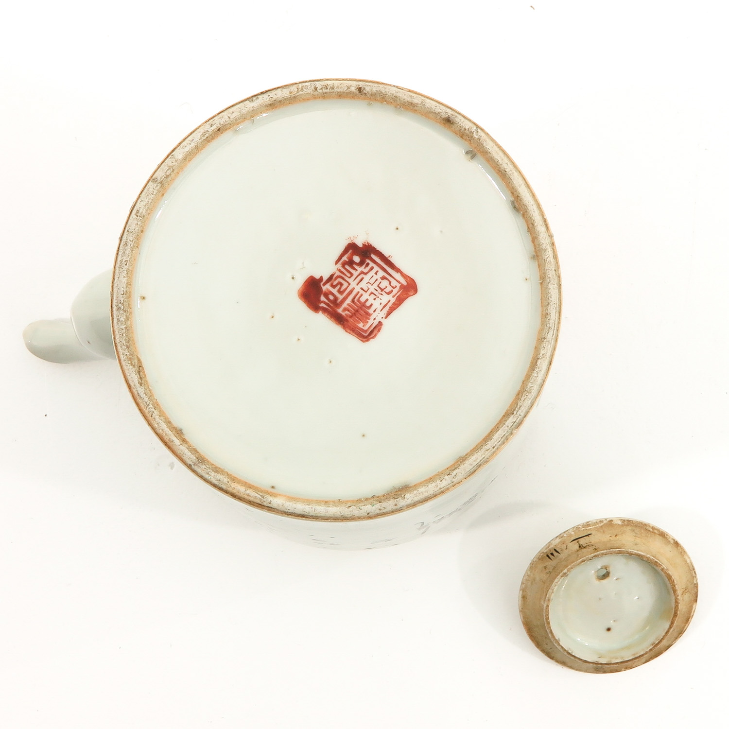 A Polychrome Decor Teapot - Image 6 of 9