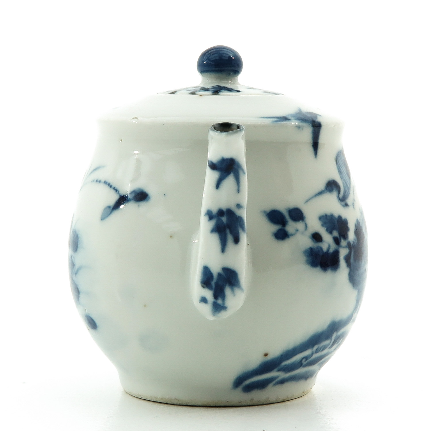 A Blue and White Teapot - Image 4 of 8