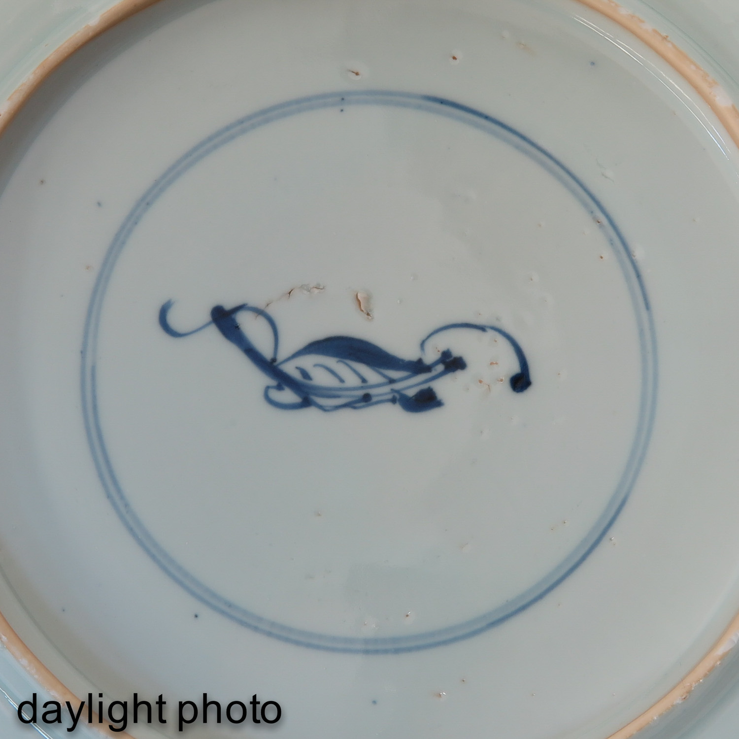 A Lot of 2 Blue and White Plates - Image 9 of 10