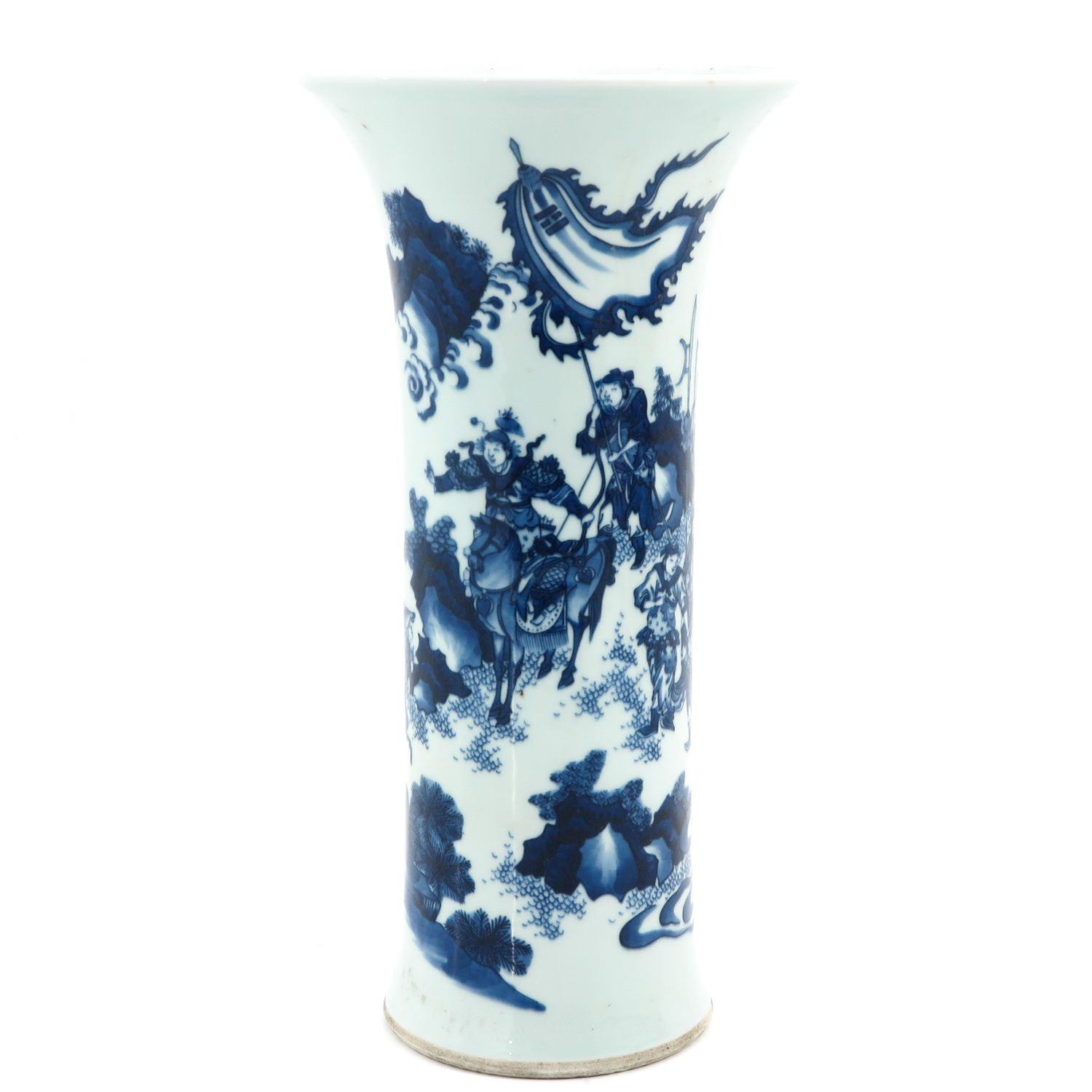 A Blue and White Vase