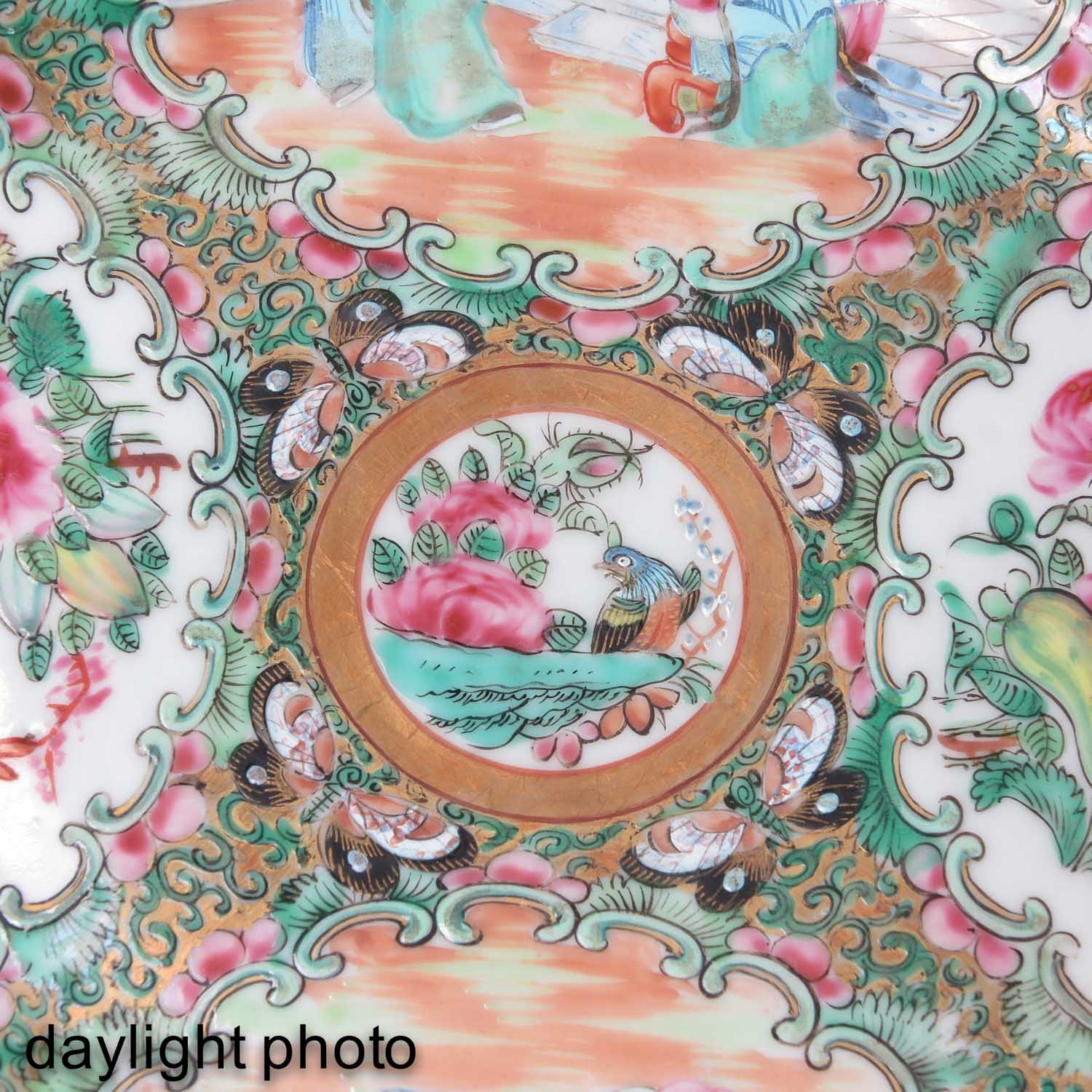 A Cantonese Covered Dish and Plate - Image 9 of 9