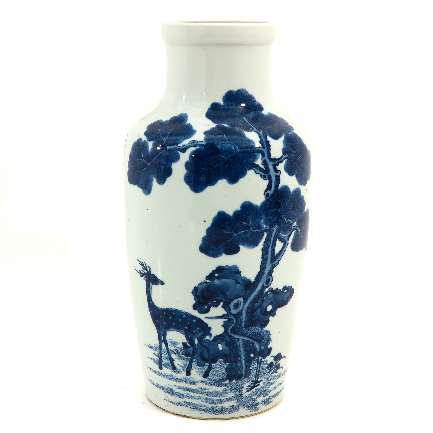 A Blue and White Vase