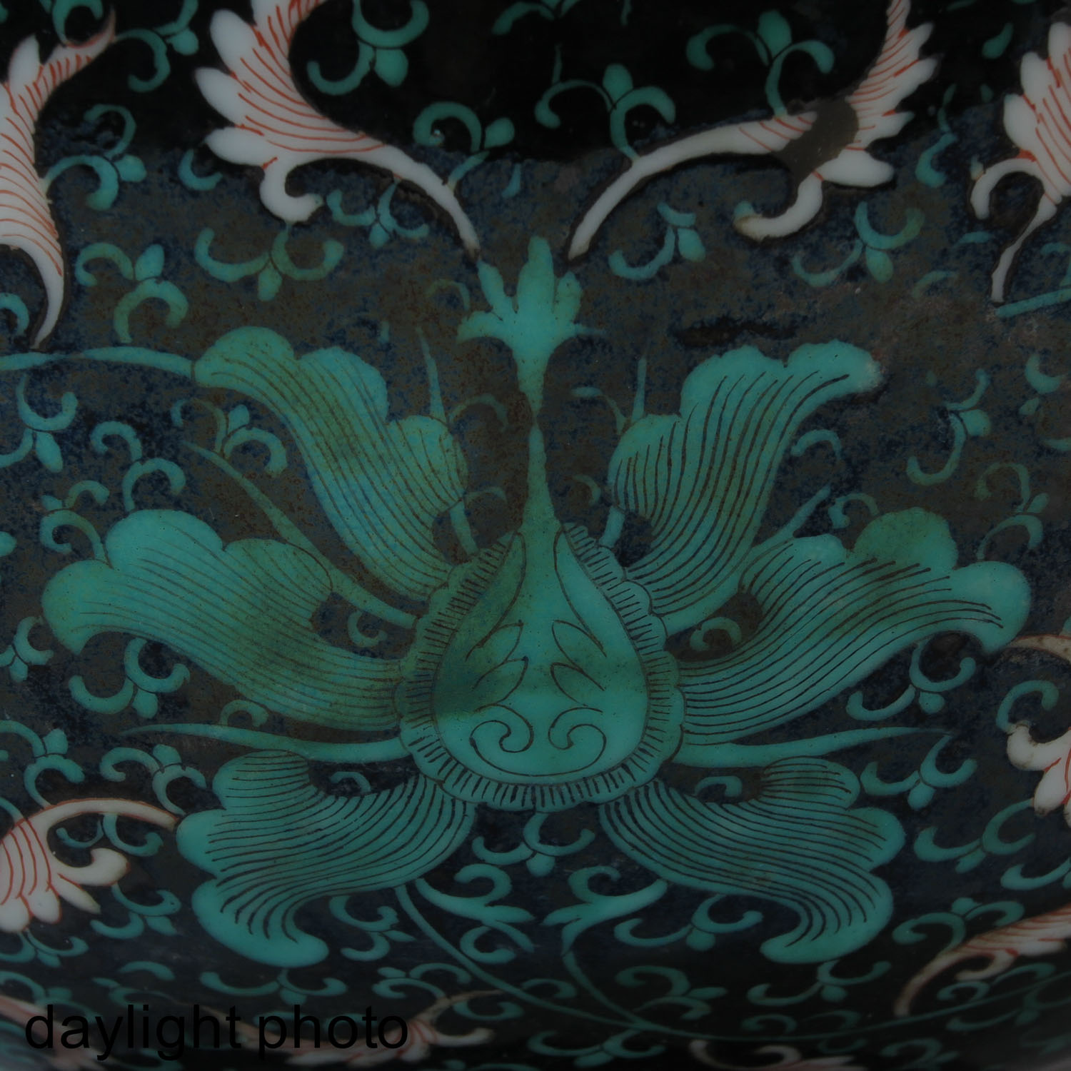 A Famille Noir Bowl - Image 10 of 10