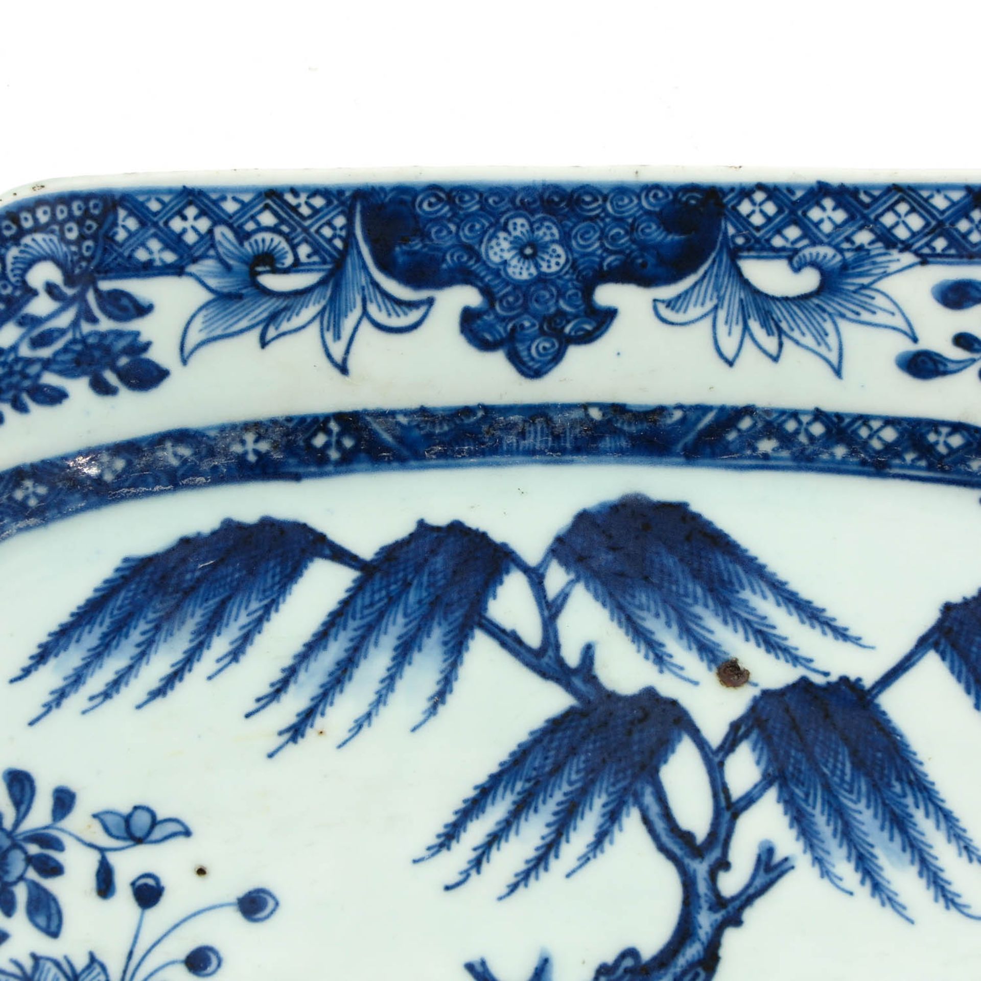 A Blue and White Serving Tray - Bild 3 aus 7