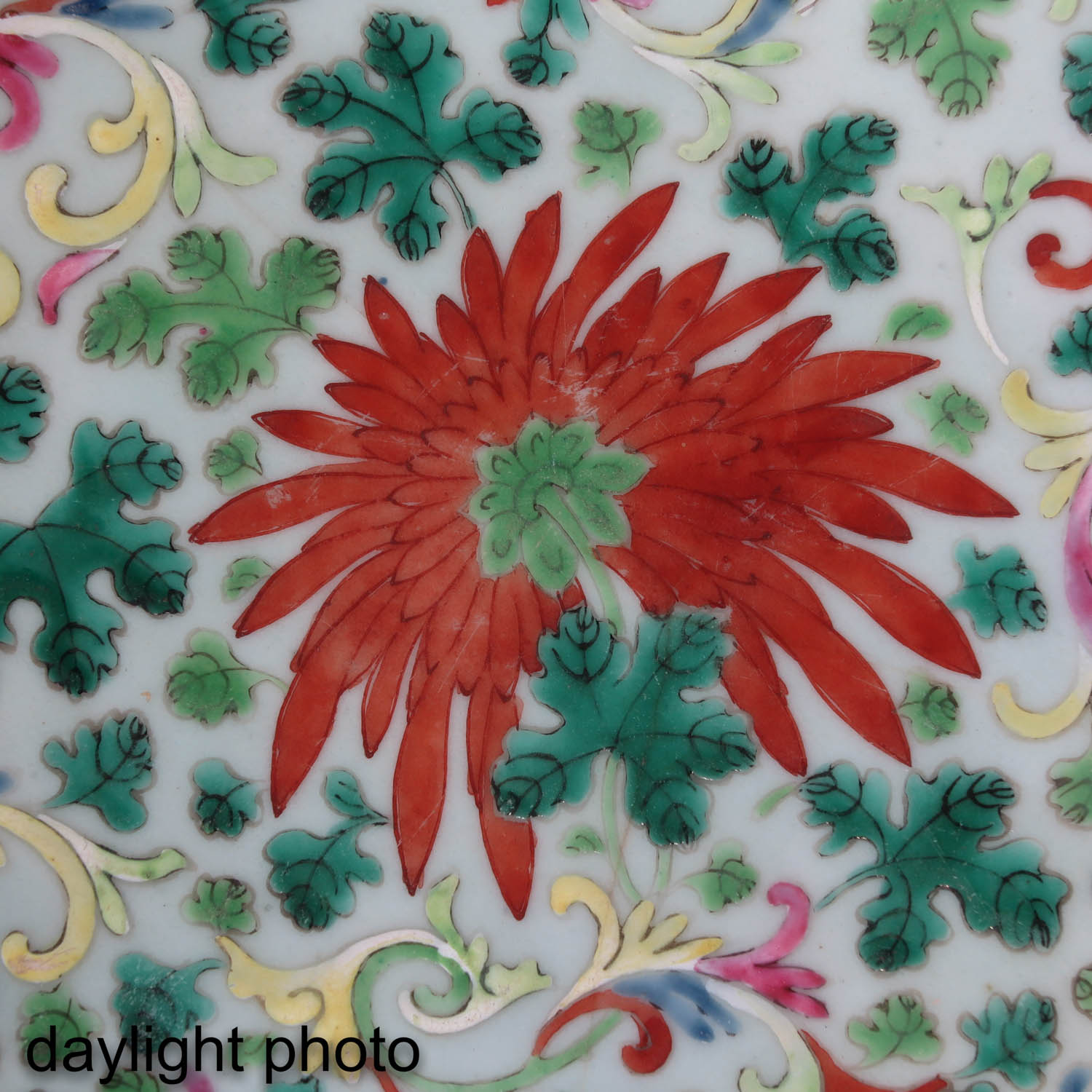 A Cantonese Charger and Dish - Image 10 of 10