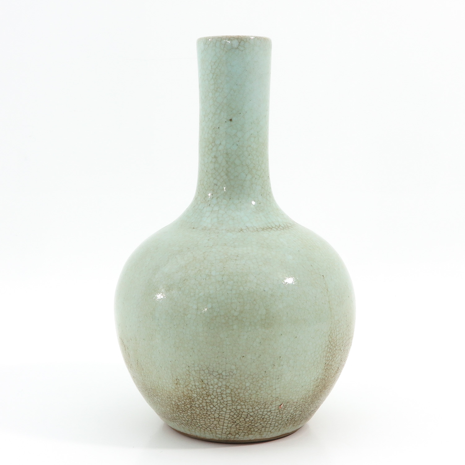 A Celadon Bottle Vase - Image 4 of 10