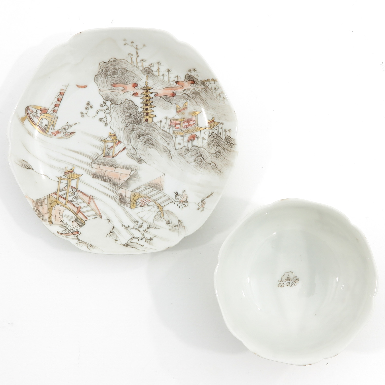 A Cup and Saucer - Image 5 of 10