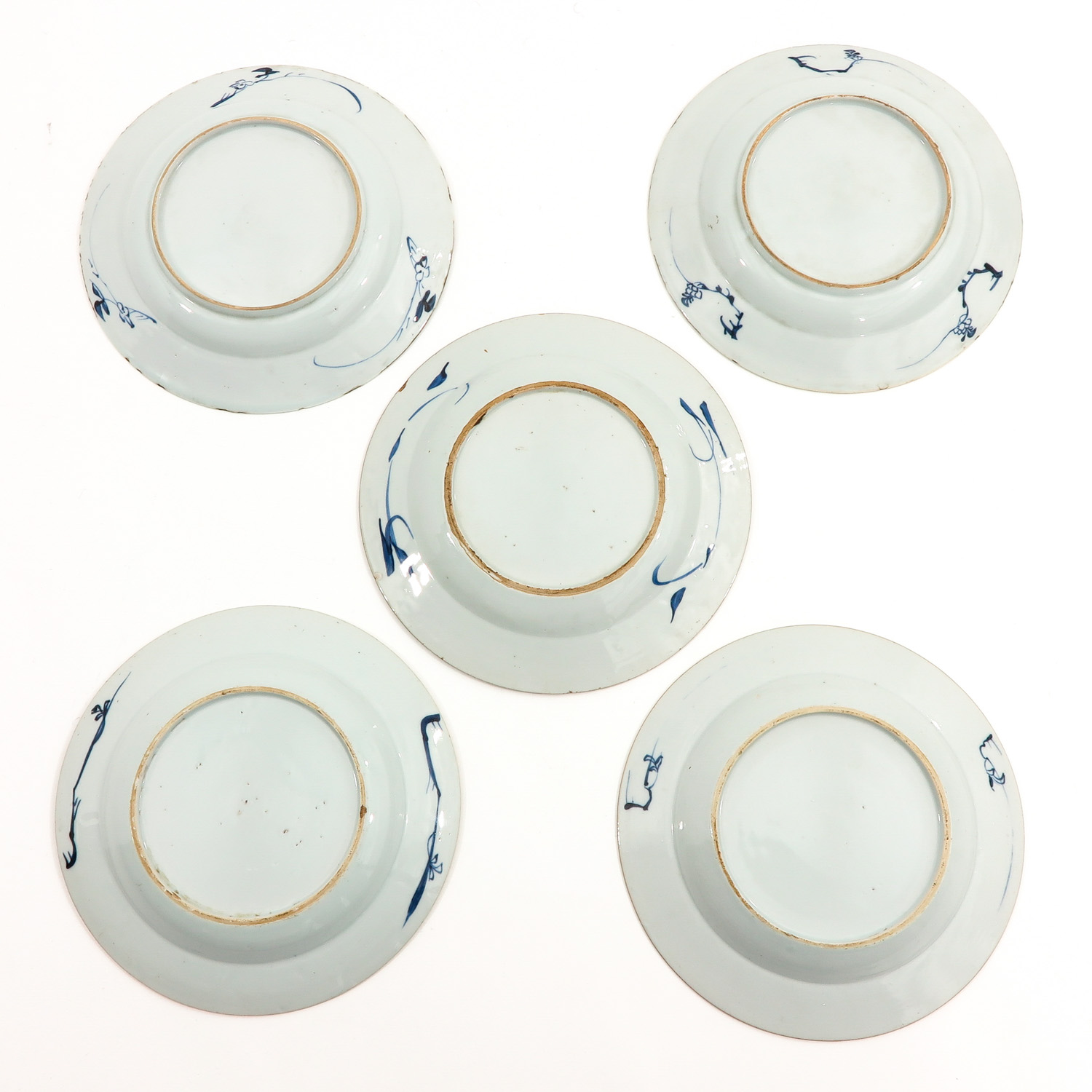 A Series of 5 Blue and White Plates - Image 2 of 10