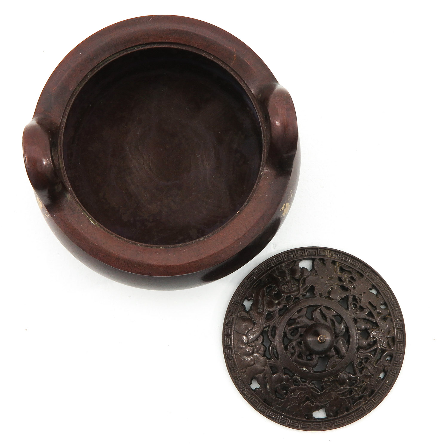 A Bronze Censer with Cover - Image 5 of 10
