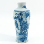 A Blue and White Vase