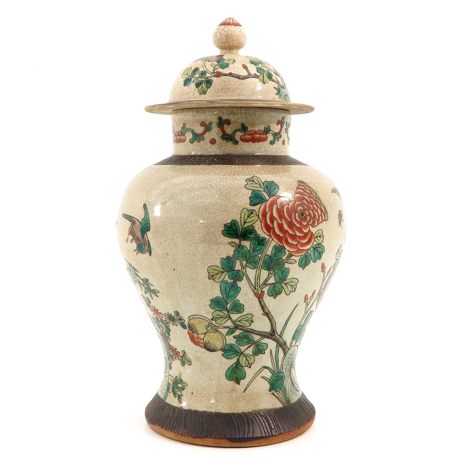 A Nanking Jar with Cover - Image 4 of 10