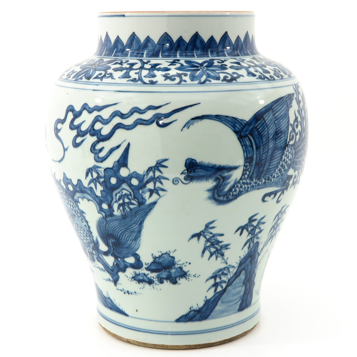 A Blue and White Jar - Image 2 of 9