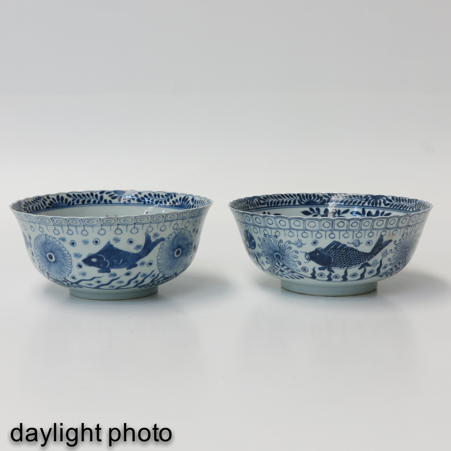 2 Blue and White Bowls - Image 7 of 9