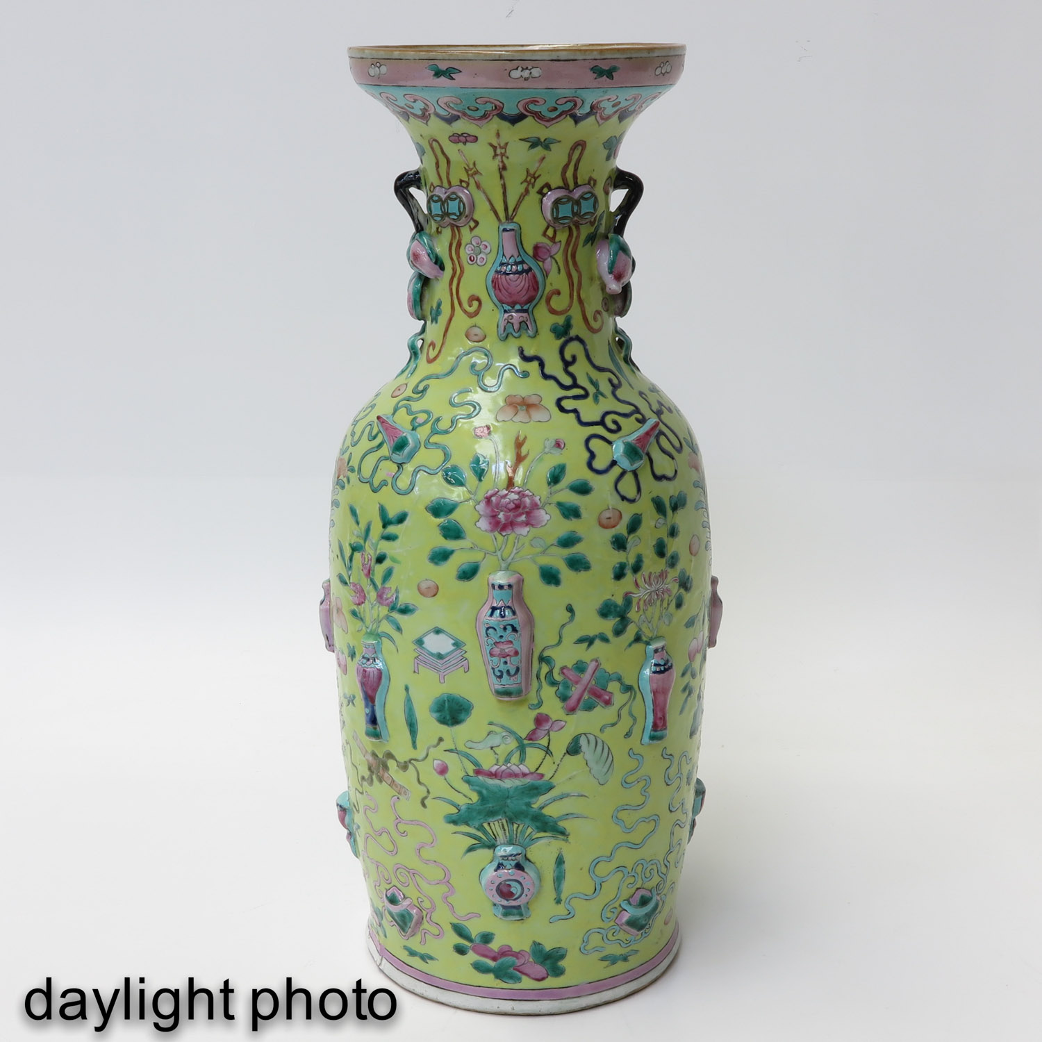 A Famille Rose Vase - Image 7 of 9