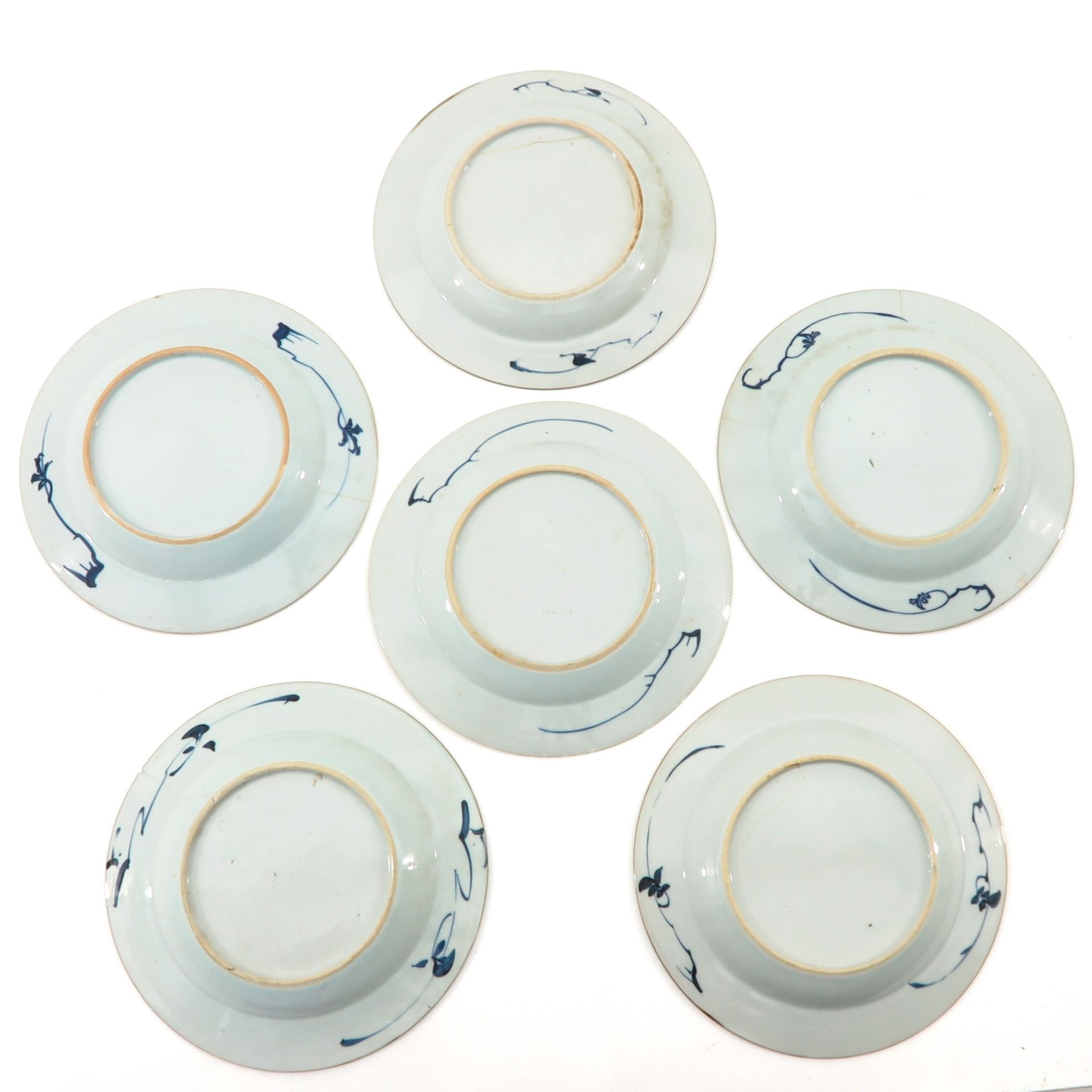 A Series of 6 Blue and White Plates - Image 2 of 10