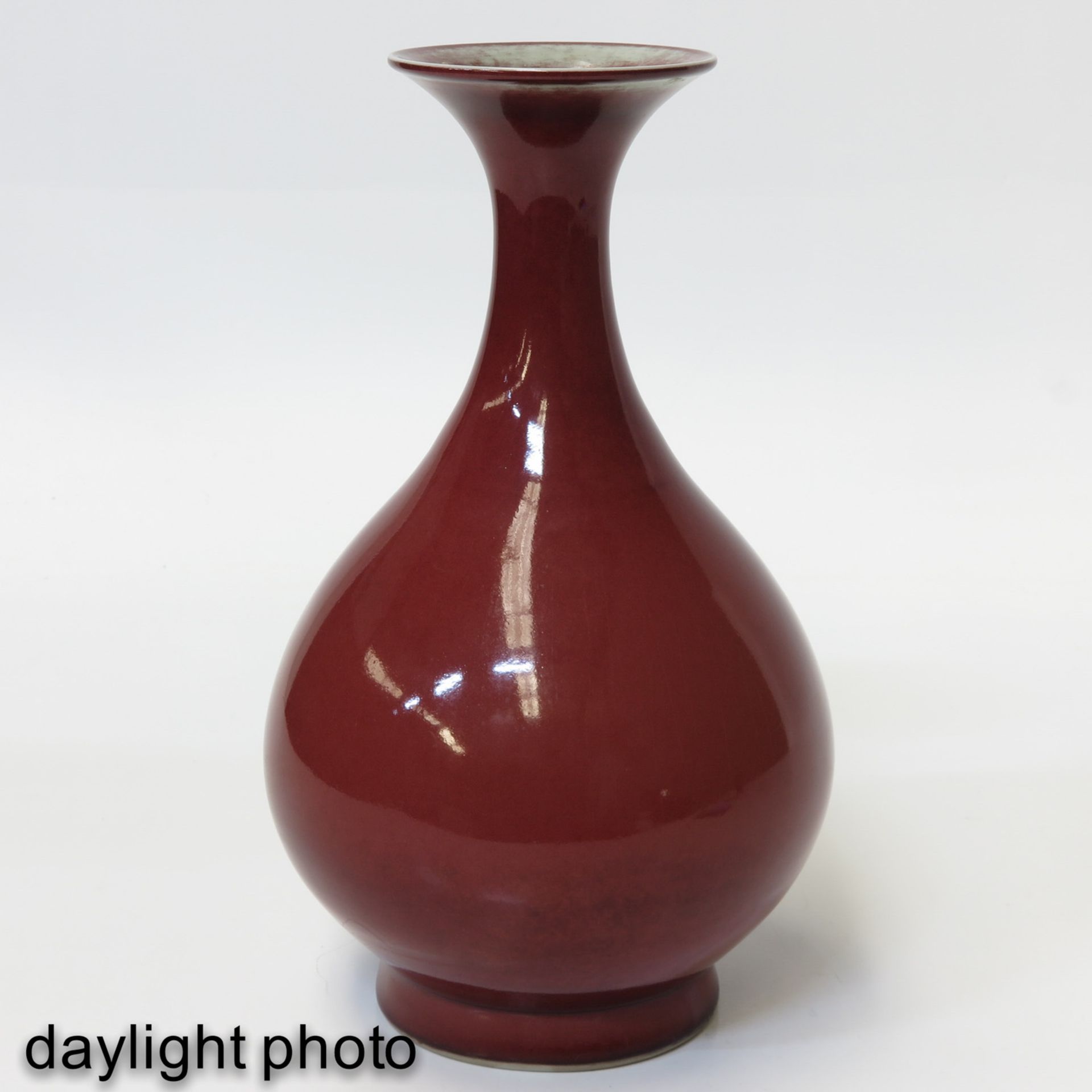 A Sang de Boeuf Vase - Image 7 of 9