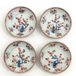A Series of 4 Batavianware Small Plates