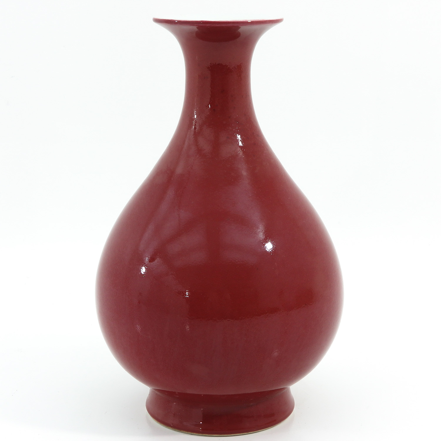 A Red Glaze Vase