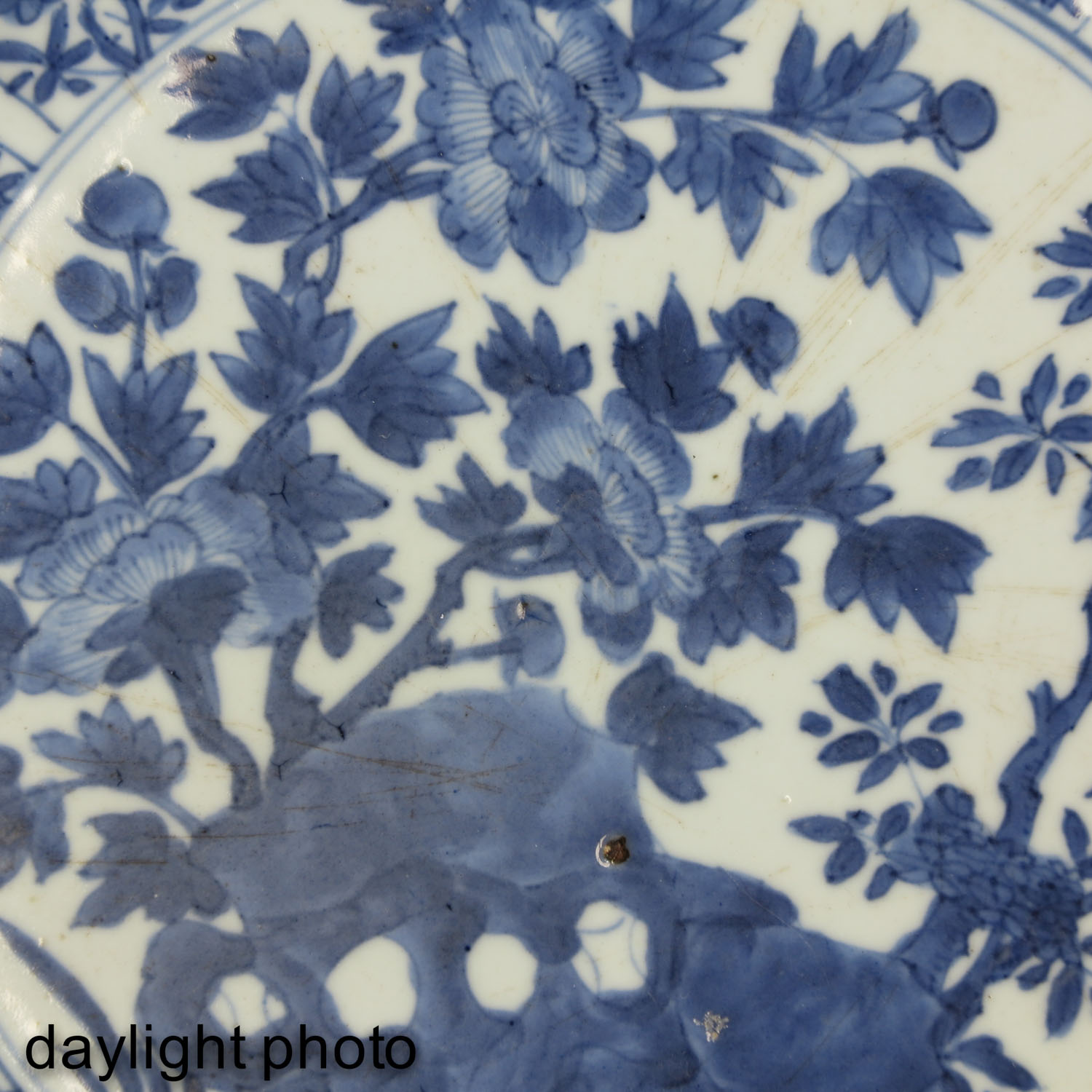 A Blue and White Plate - Image 6 of 6