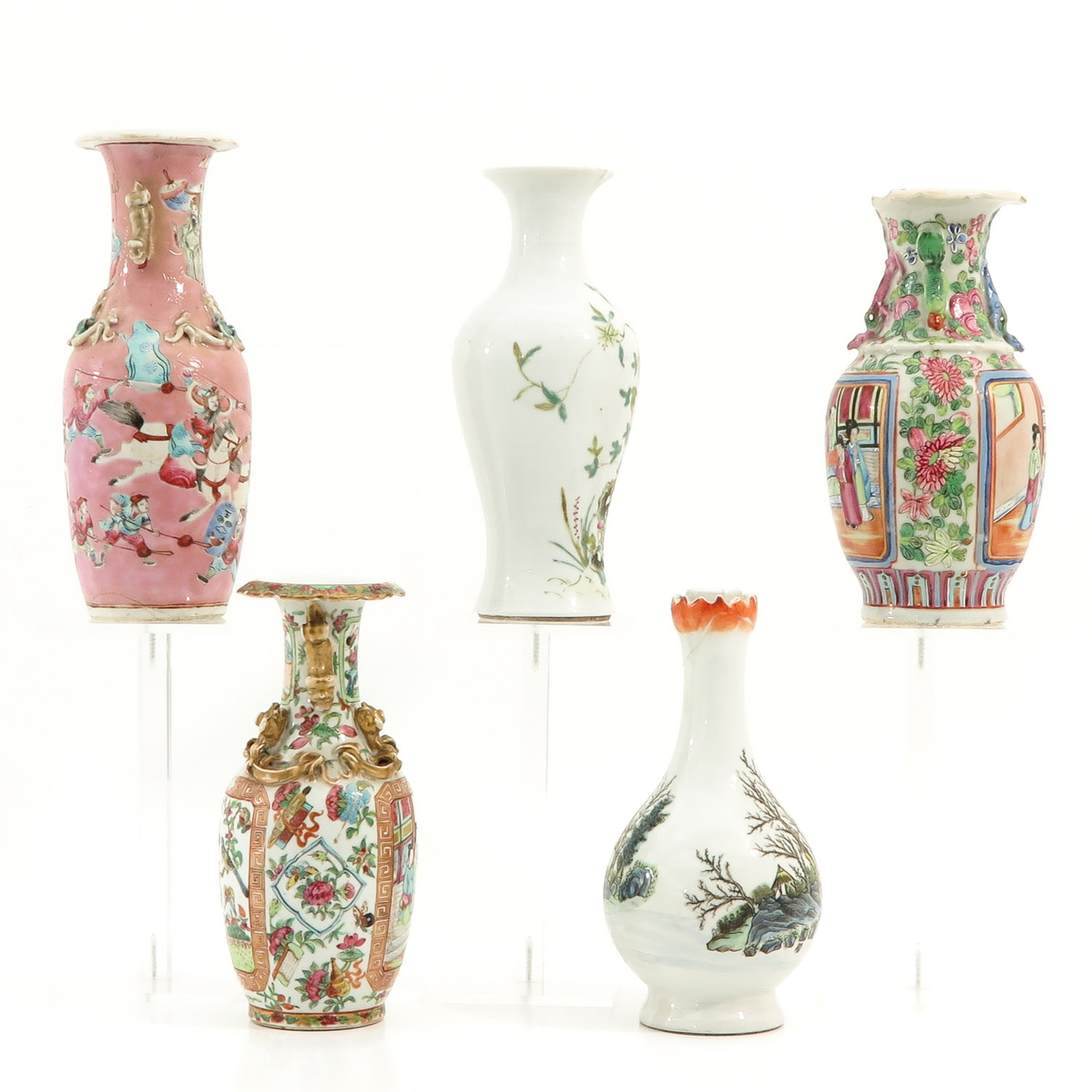 A Lot of 5 Vases - Image 4 of 9