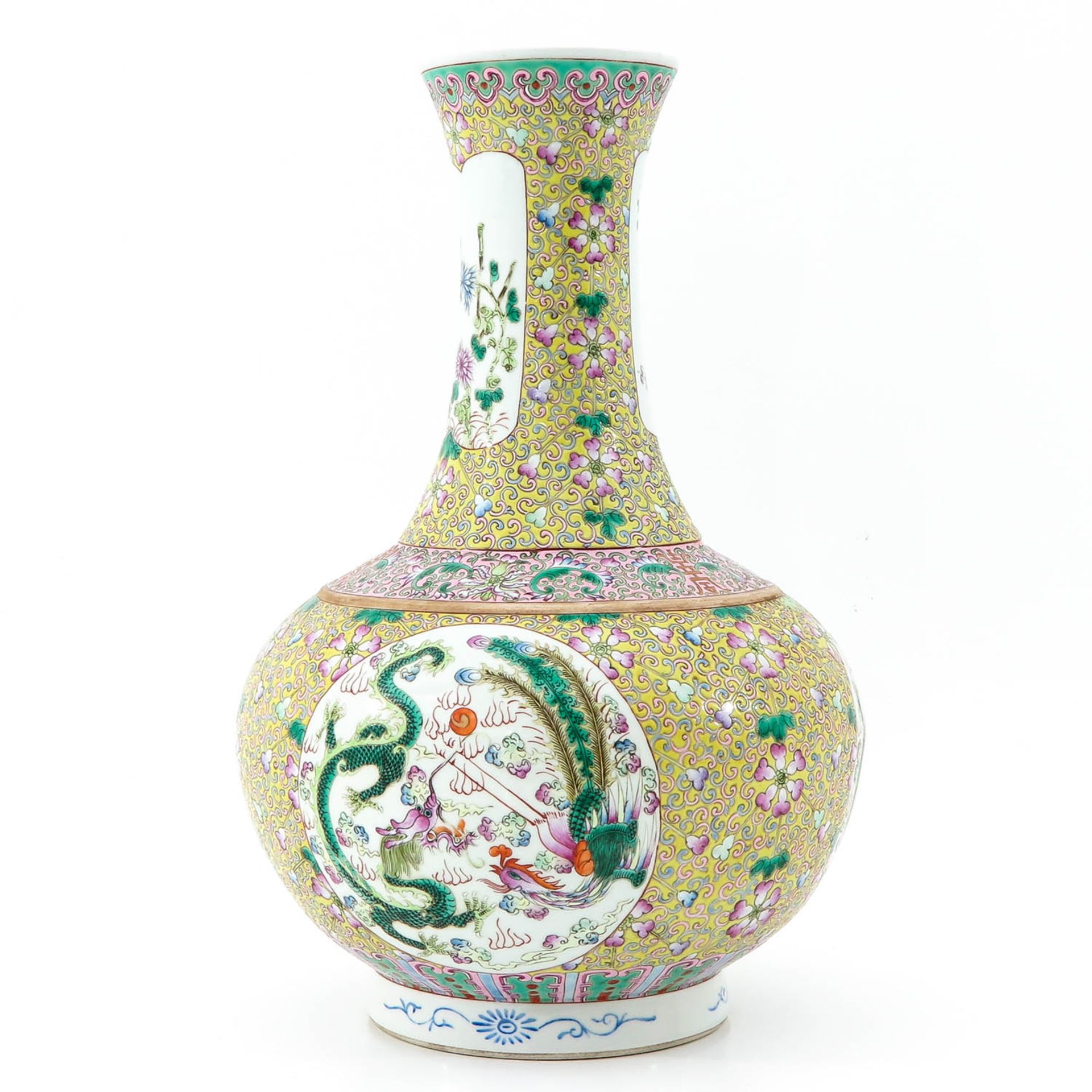 A Famille Rose Vase - Image 3 of 10