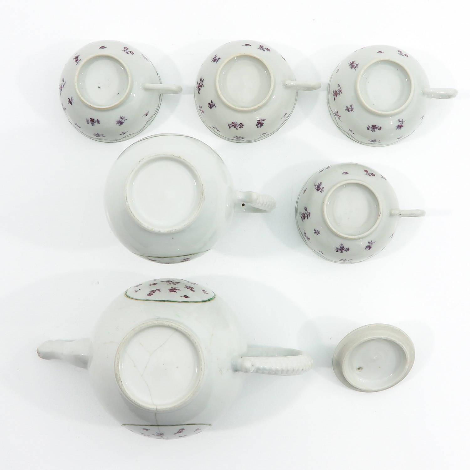 A 10 Piece Tea Service - Image 6 of 10