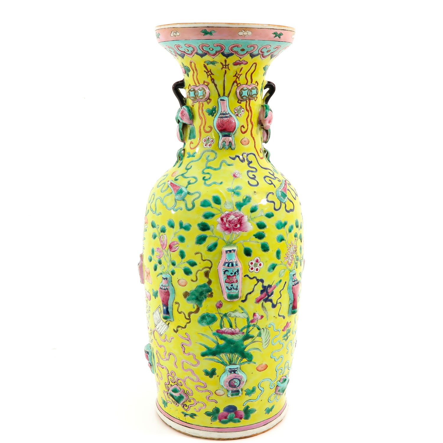 A Famille Rose Vase - Image 3 of 9