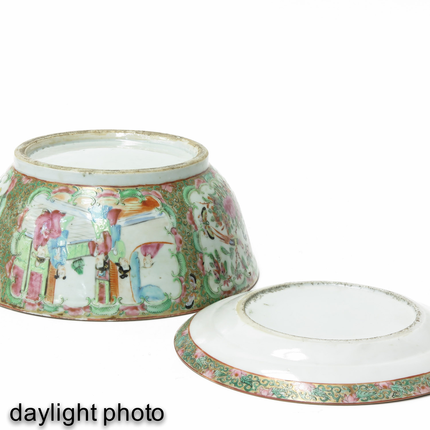 A Cantonese Covered Dish and Plate - Image 8 of 9