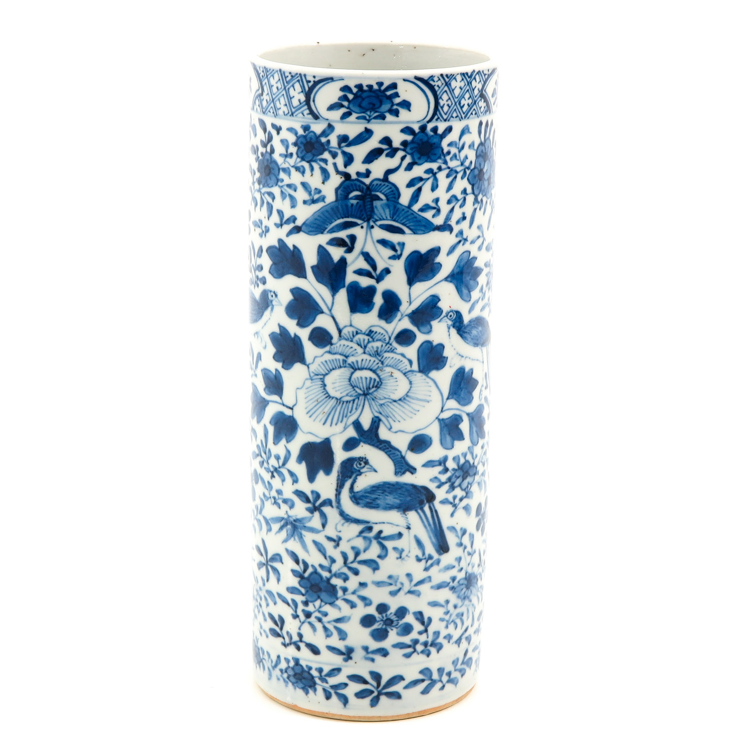 A Blue and White Vase