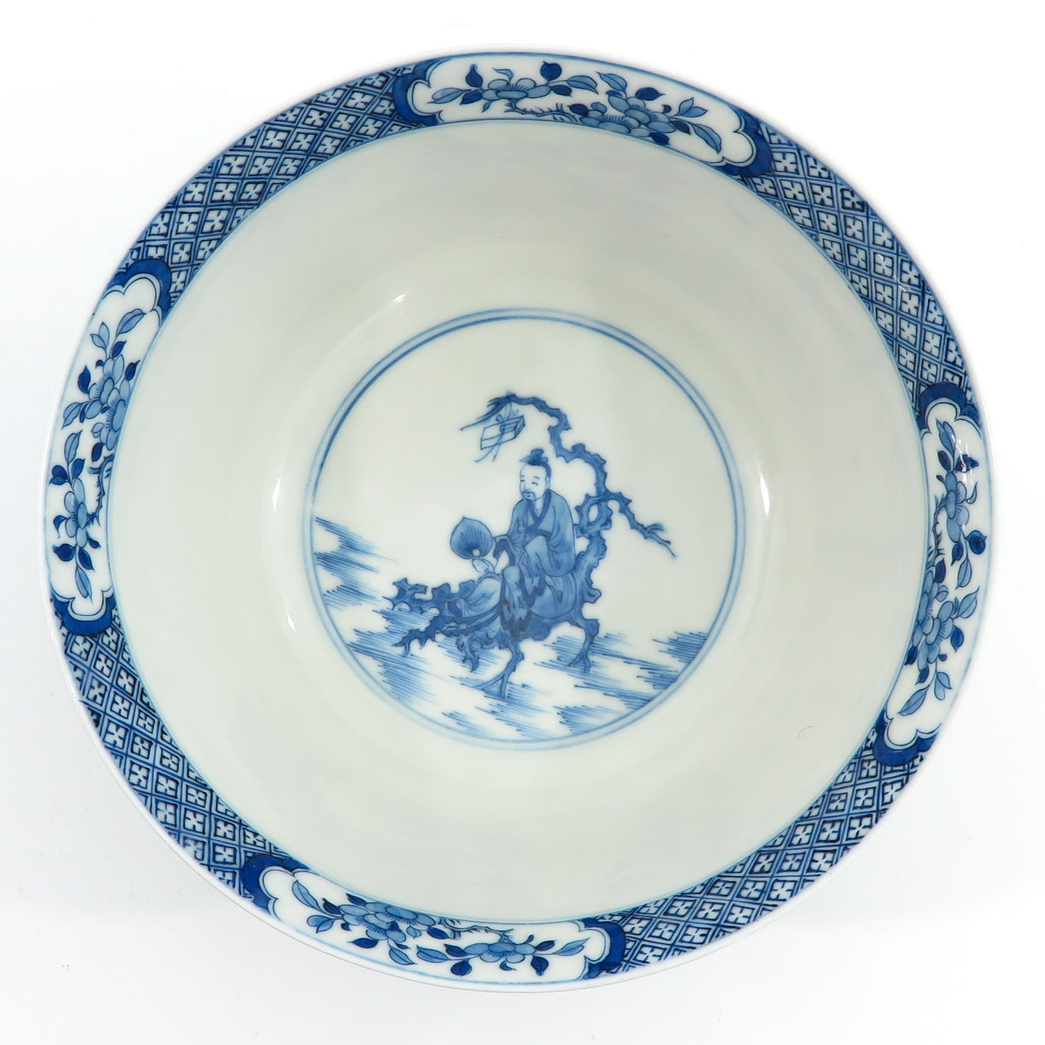 A Blue and White Bowl - Image 5 of 10