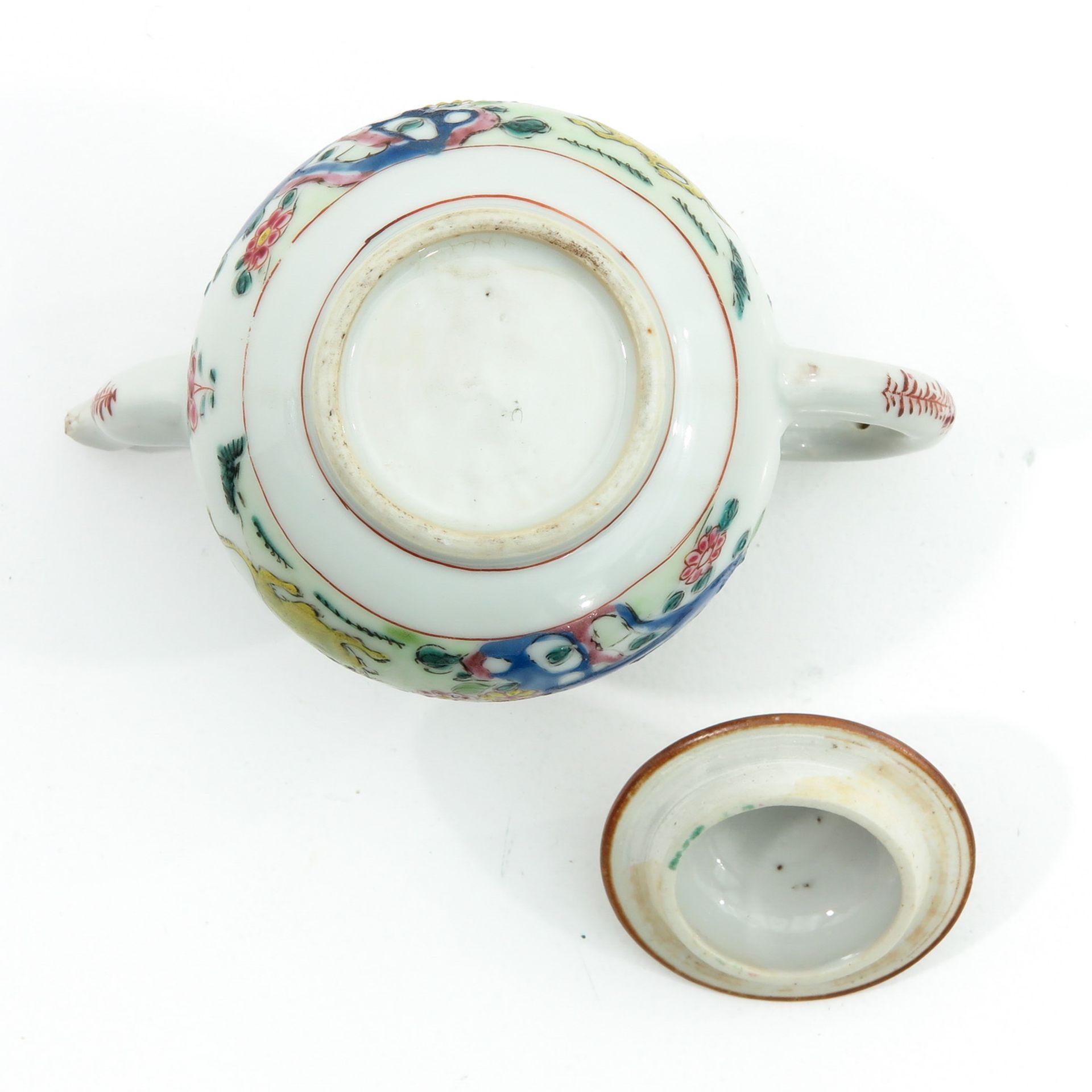 A Famille Rose Teapot - Image 6 of 9