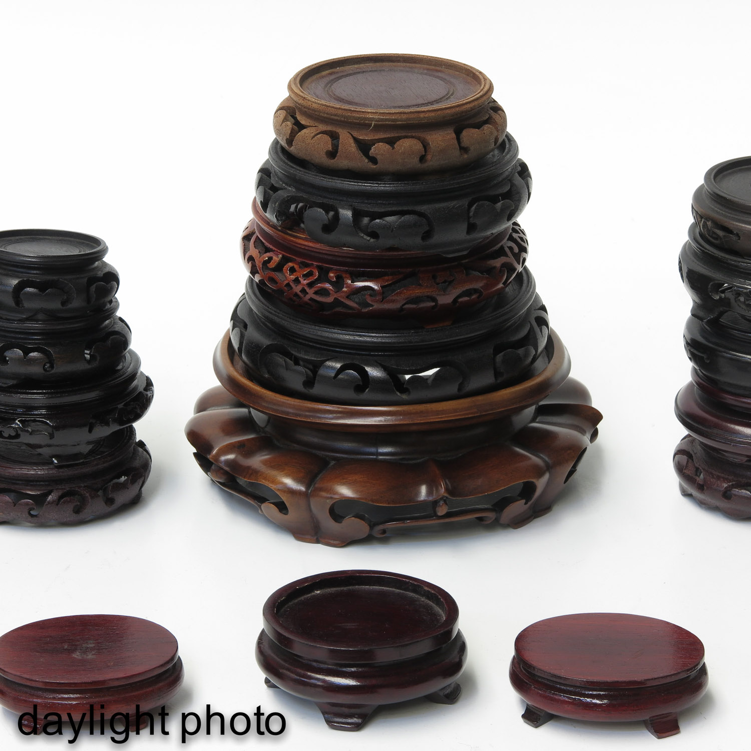 A Collection of Wood Bases - Image 7 of 8
