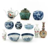 A Large Collection of Porcelain