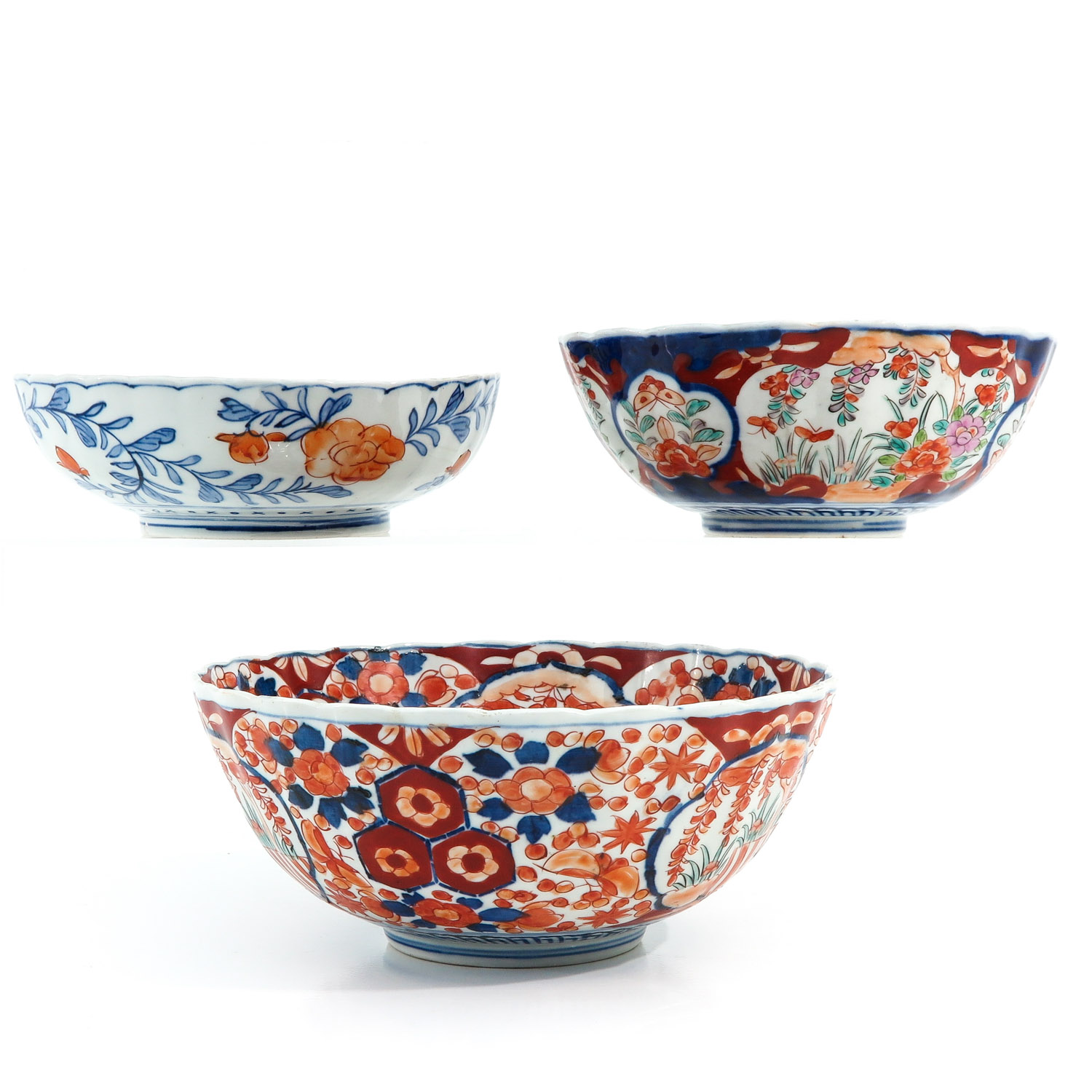 A Series of 3 Imari Bowls - Image 3 of 10