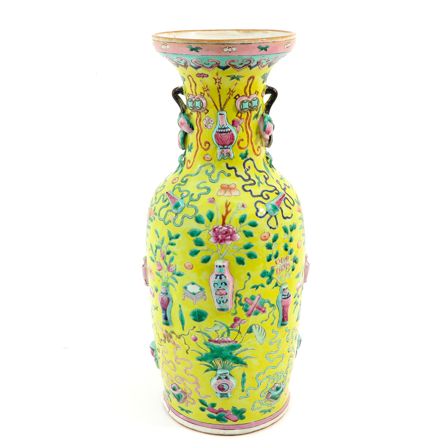 A Famille Rose Vase