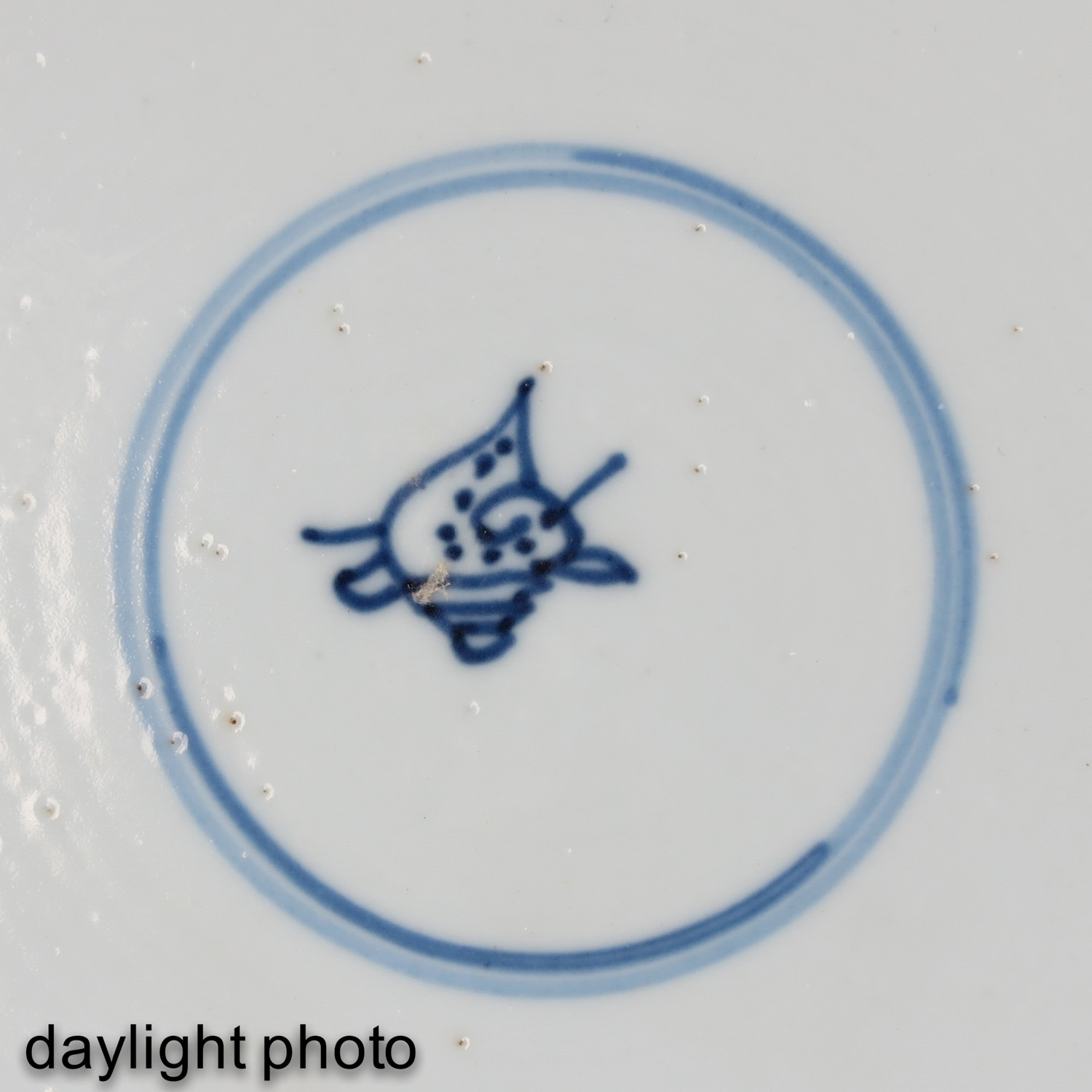 A Blue and White Plate - Image 5 of 6