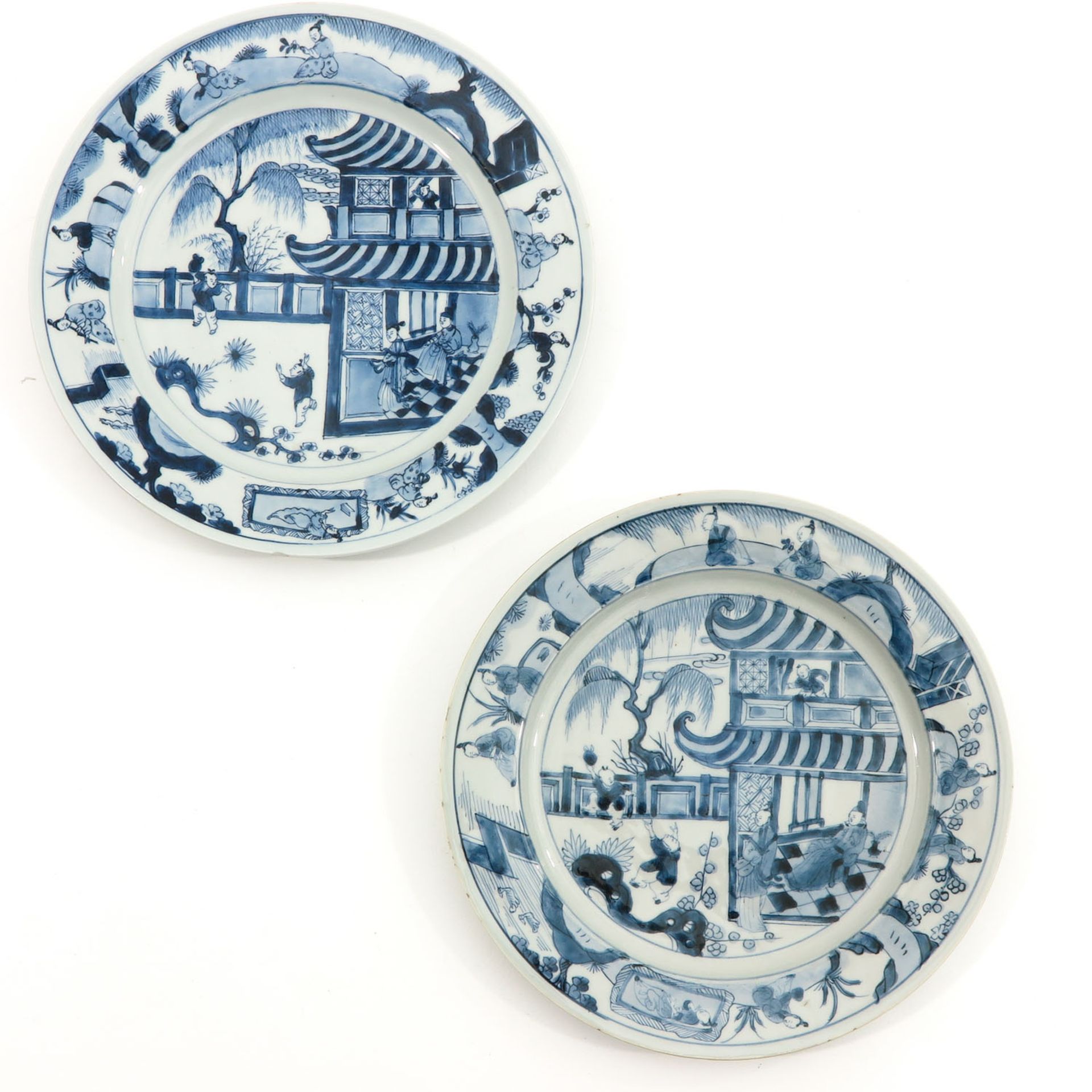 A Series of 6 Blue and White Plates - Image 5 of 10