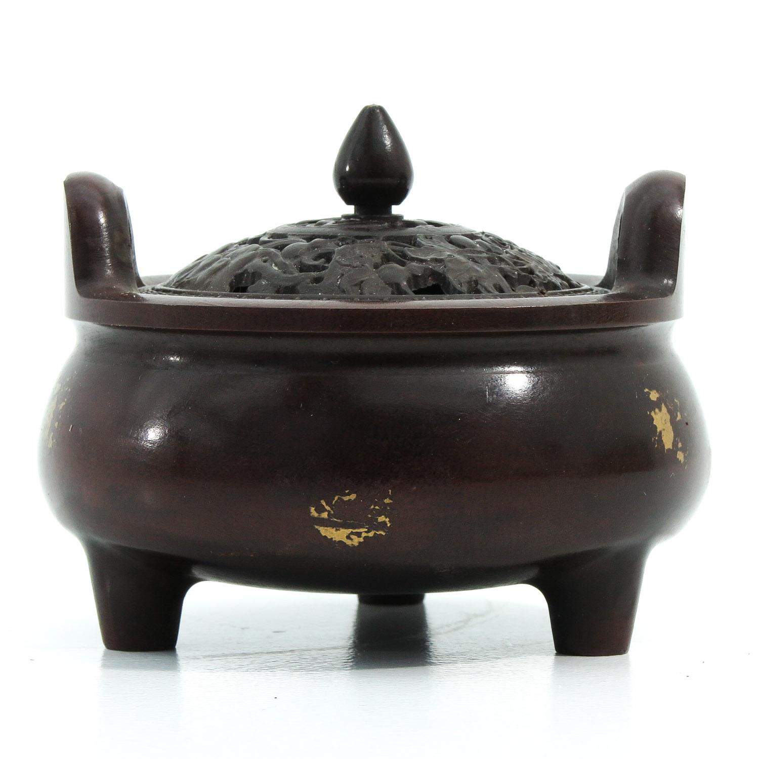 A Bronze Censer with Cover - Image 3 of 10