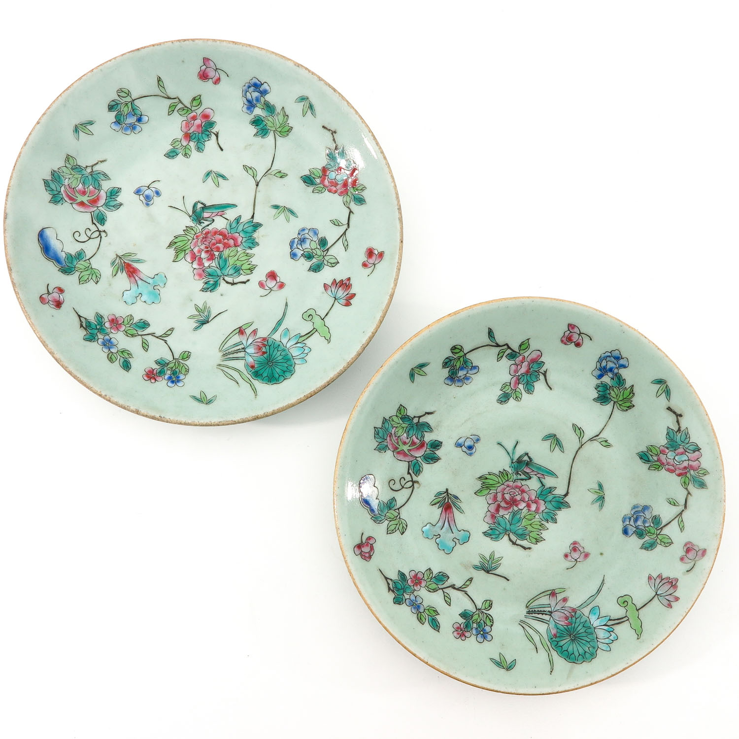 A Series of 3 Cantonese Plates - Image 3 of 10