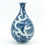 A Blue and White Vase